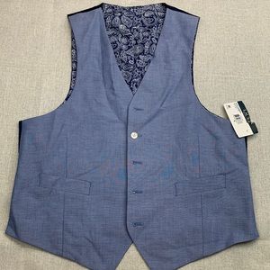 Lauren Ralph Lauren Men's UltraFlex Classic-Fit Chambray Vest Size M